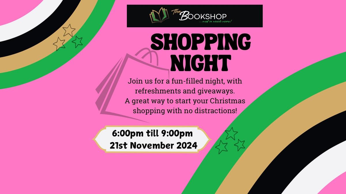 The Bookshop Pahiatua Shopping Night - Get ready for Christmas!