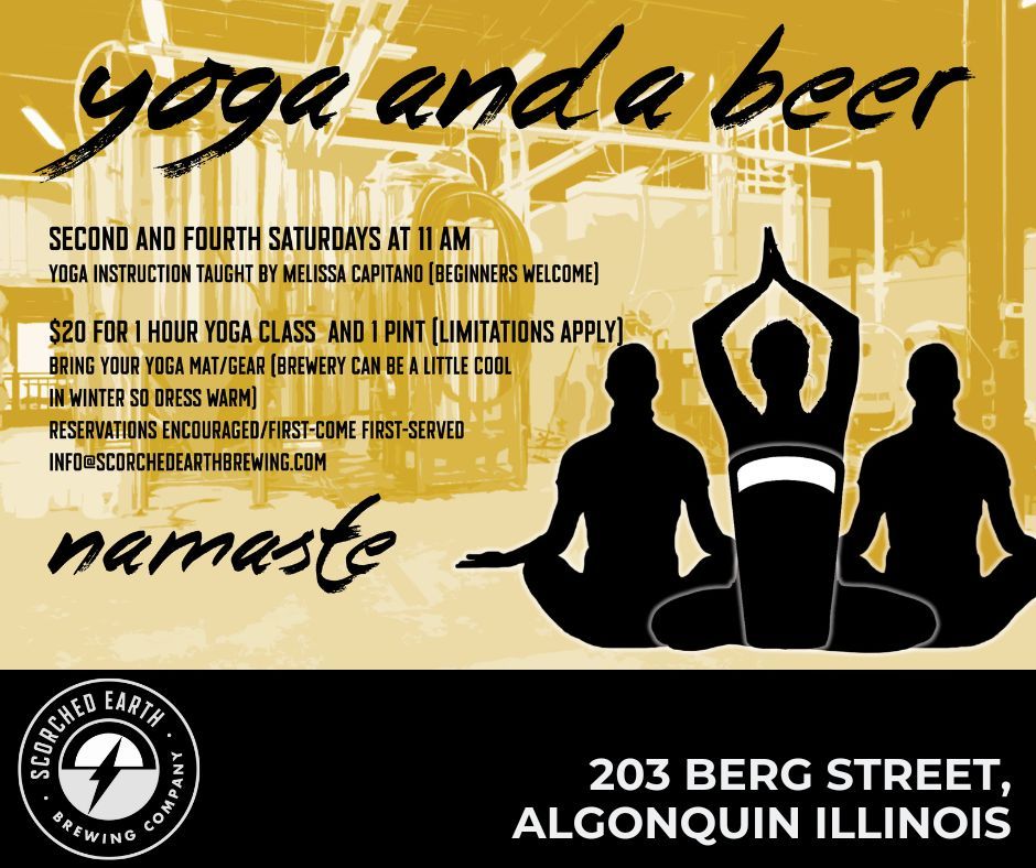 Yoga and A Beer