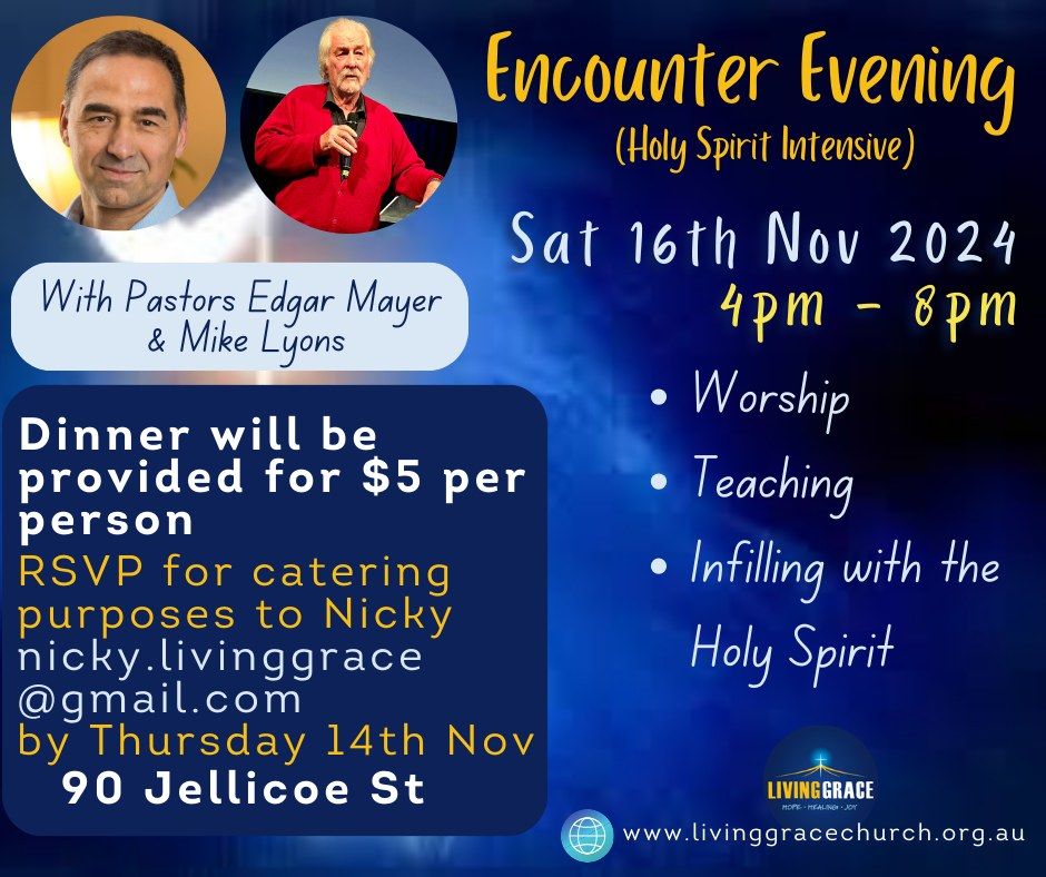 Encounter Evening with Pastors Edgar Mayer & Mike Lyons