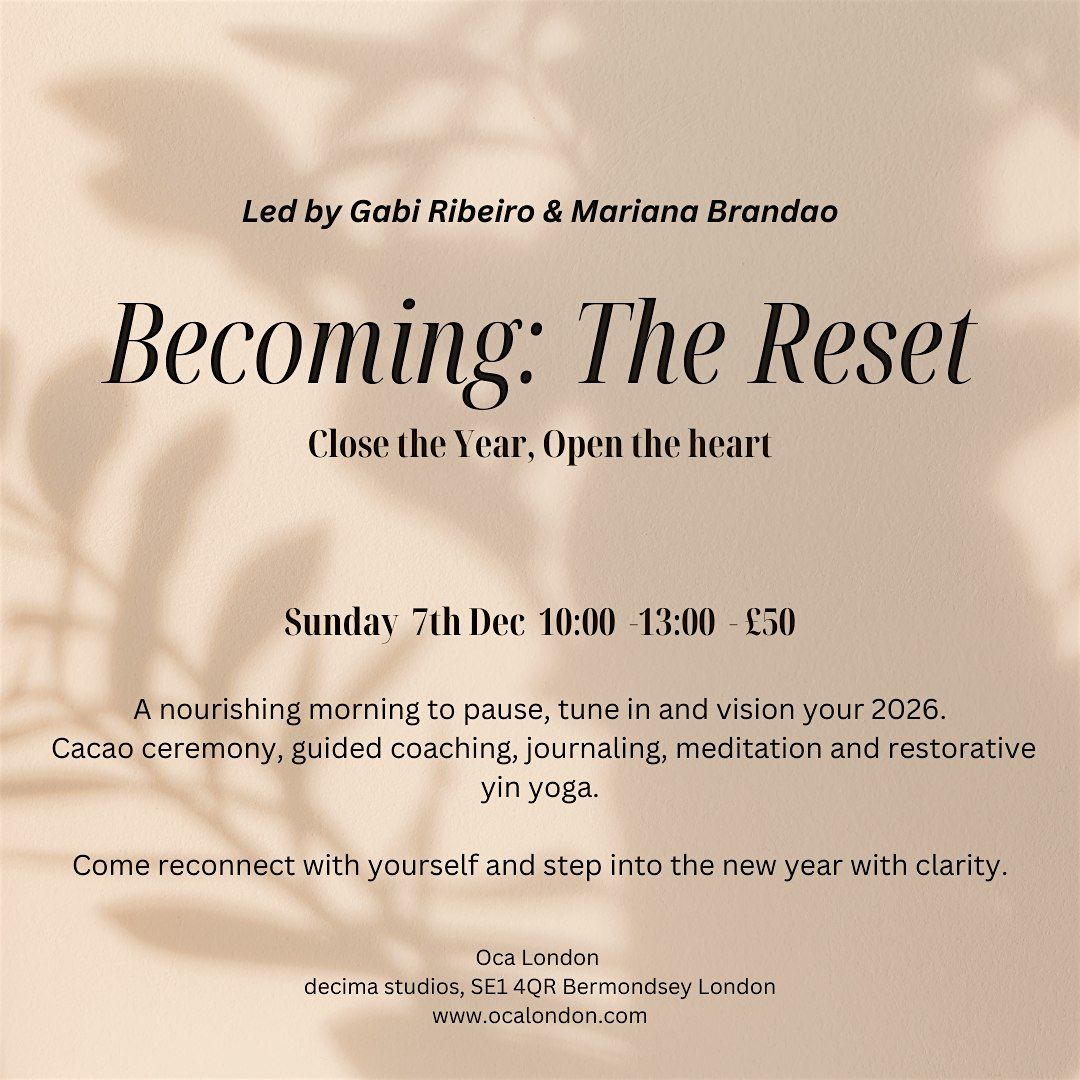 Becoming: The Reset