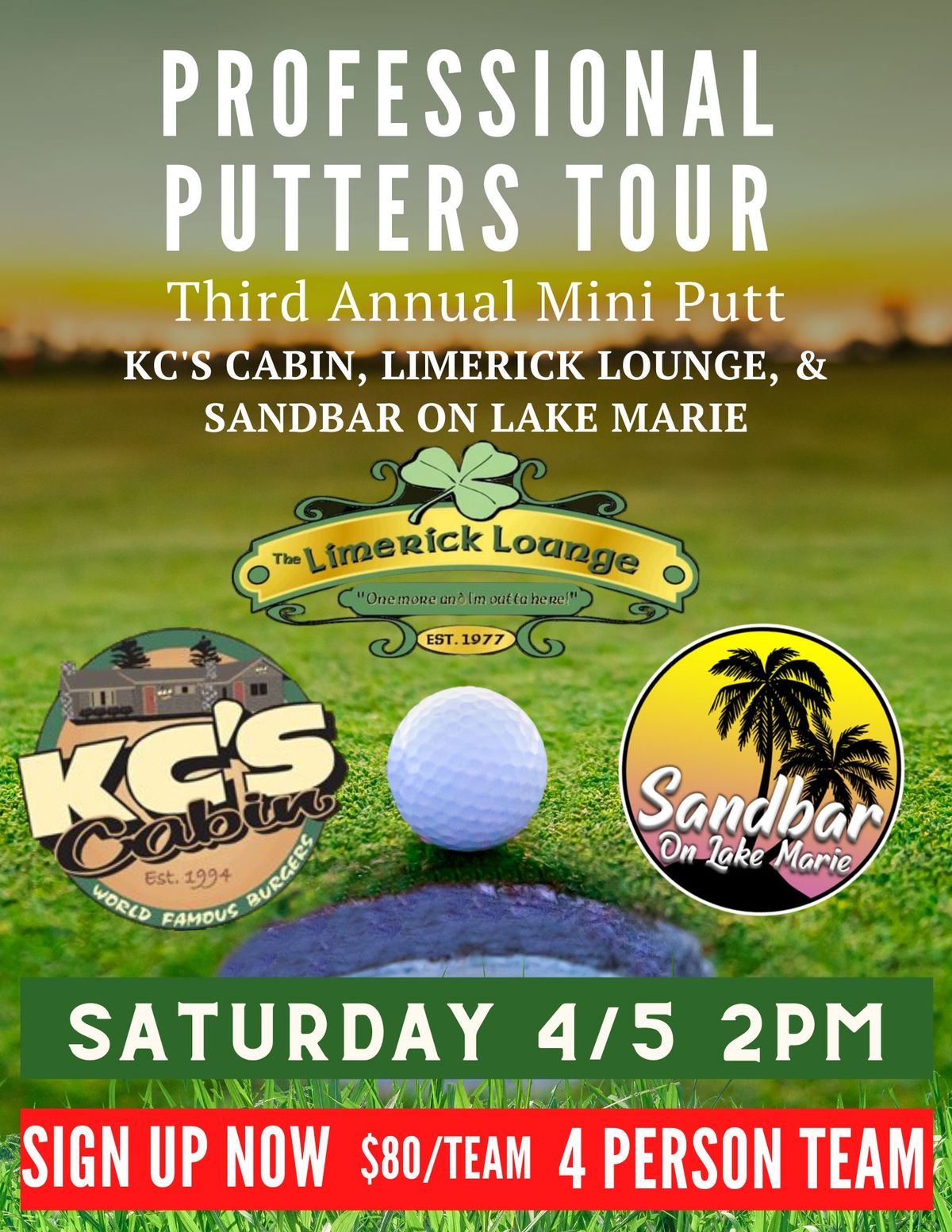 Professional Putters Tour  Third Annual Mini Putt