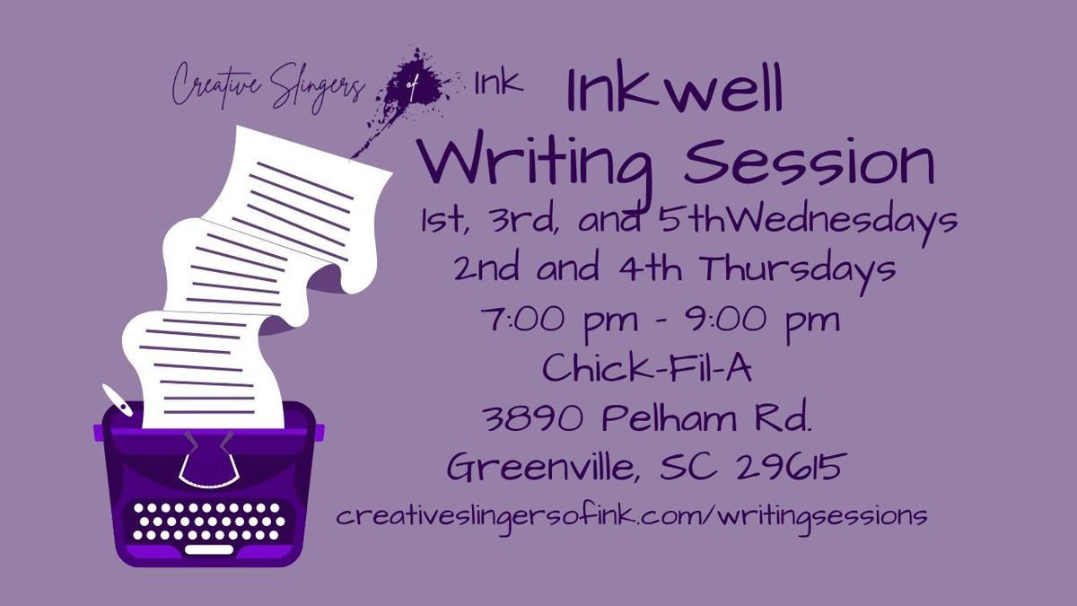 CSI's Inkwell In Person Writing Session