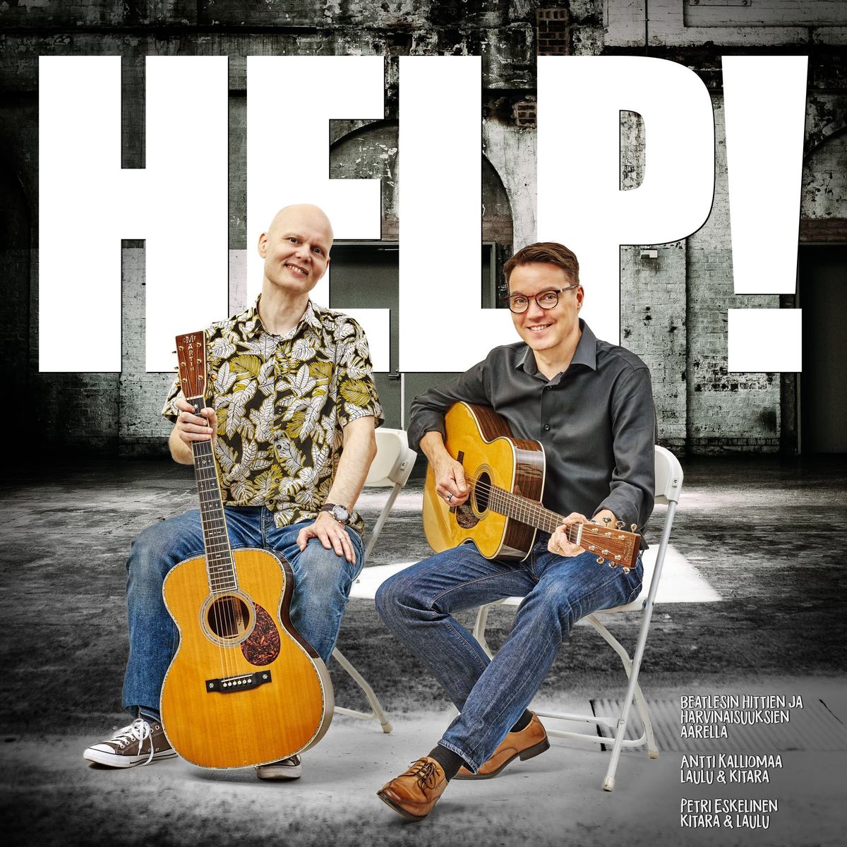 Help! \u2013 Antti ja Petri Beatlesin hittien ja harvinaisuuksien \u00e4\u00e4rell\u00e4