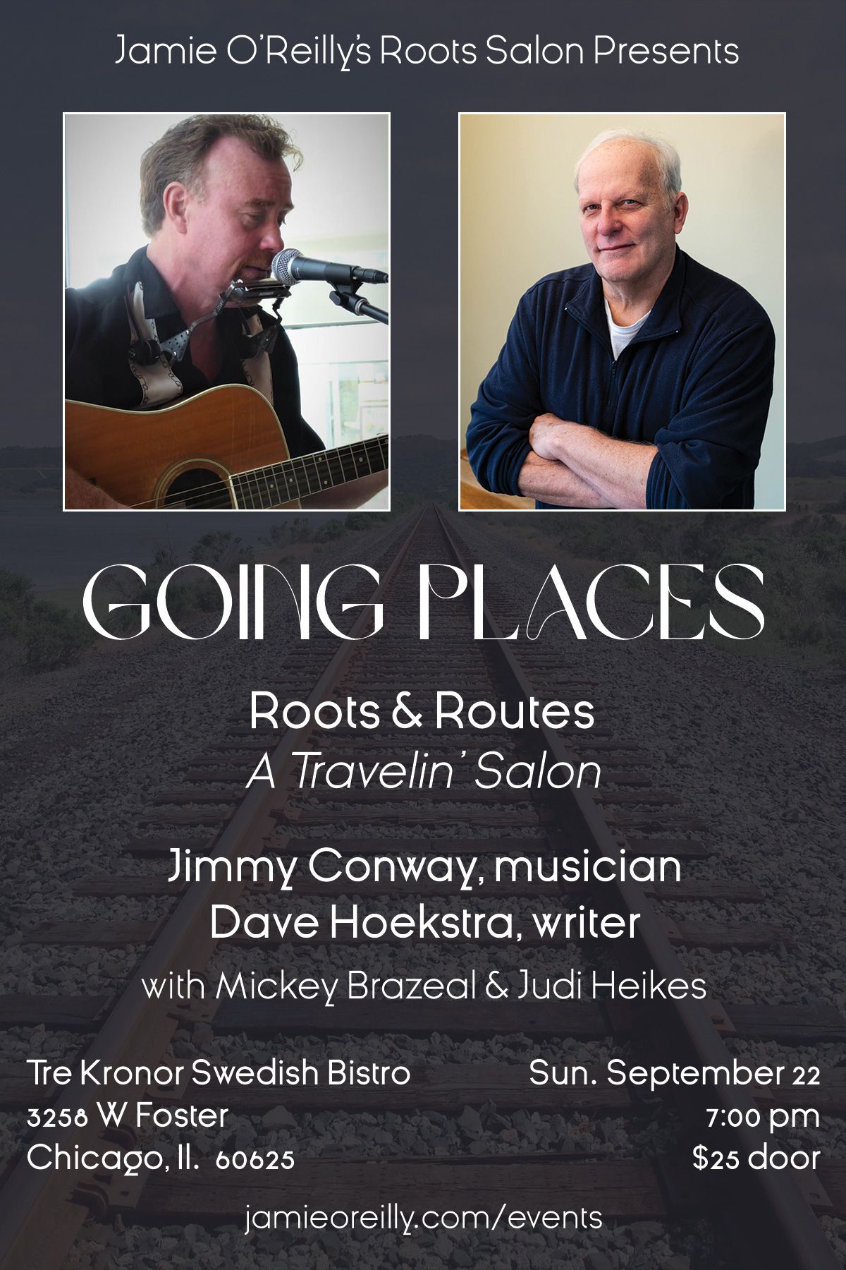 Roots Salon "Going Places" with Jimmy Conway & Jamie O'Reilly