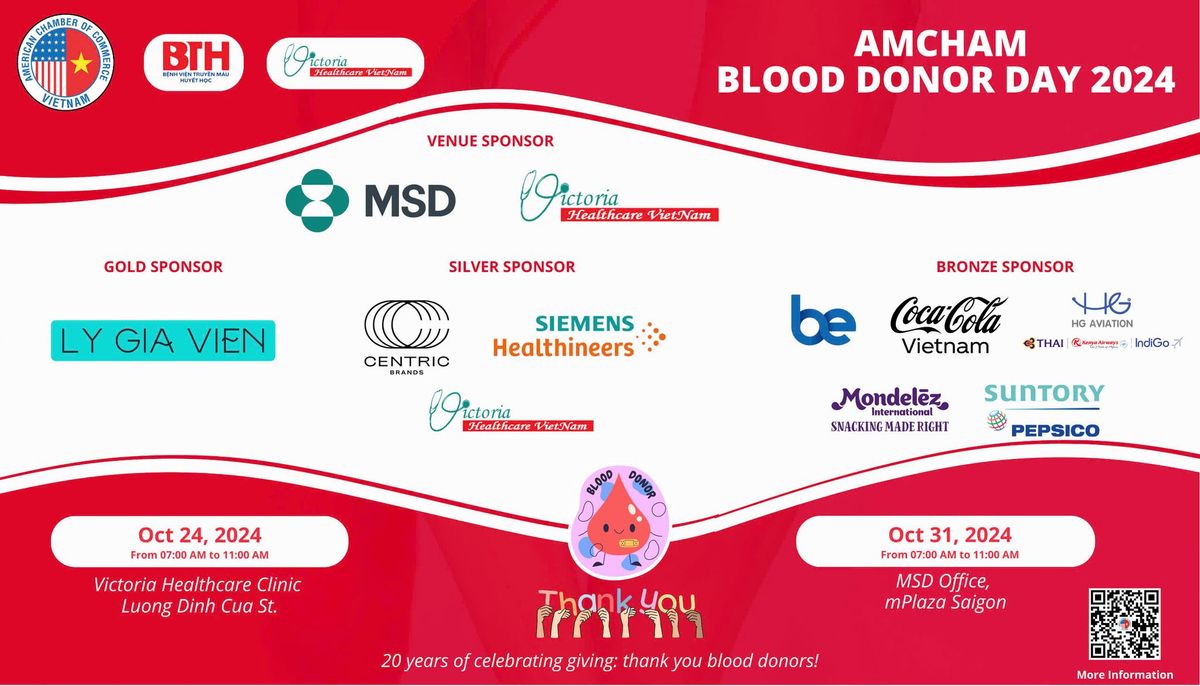 AmCham\u2019s Blood Donor Day 2024