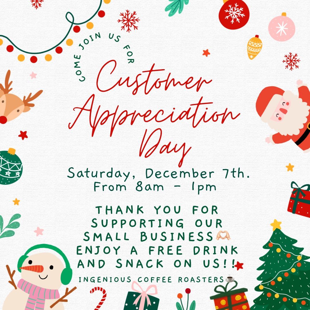 Customer Appreciation Day\u2615\ufe0f