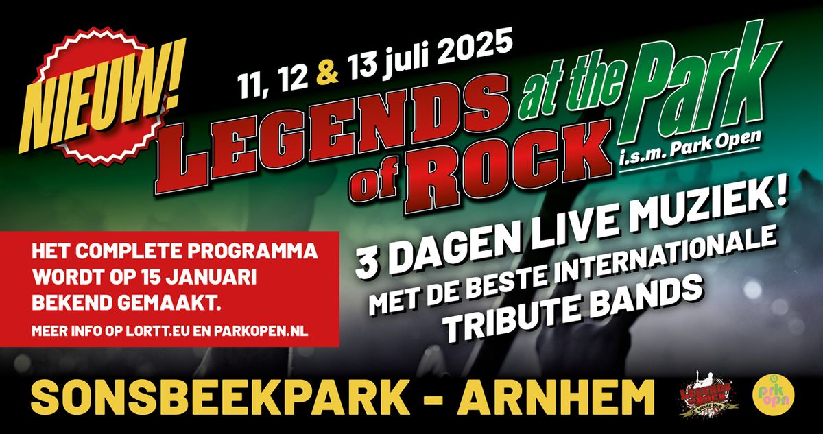 LEGENDS of ROCK at the Park | Sonsbeekpark Arnhem