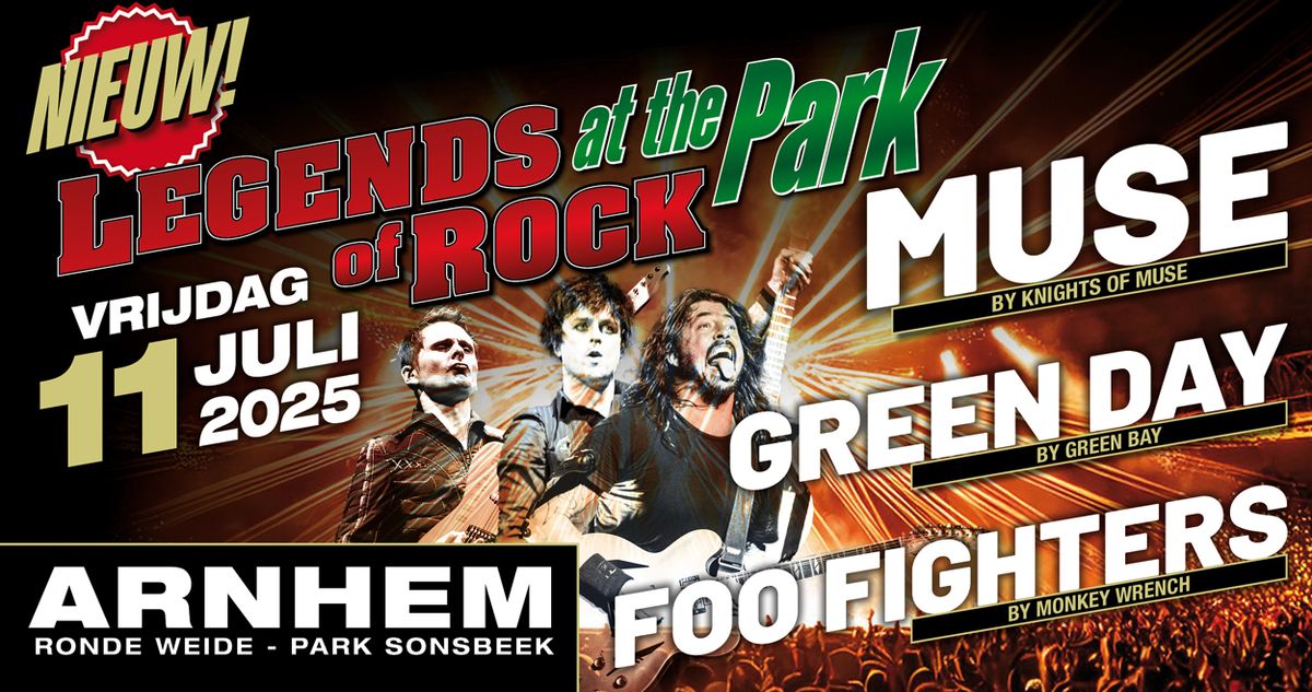 LEGENDS of ROCK at the Park | Festivalterrein Ronde Weide op Park Sonsbeek in Arnhem