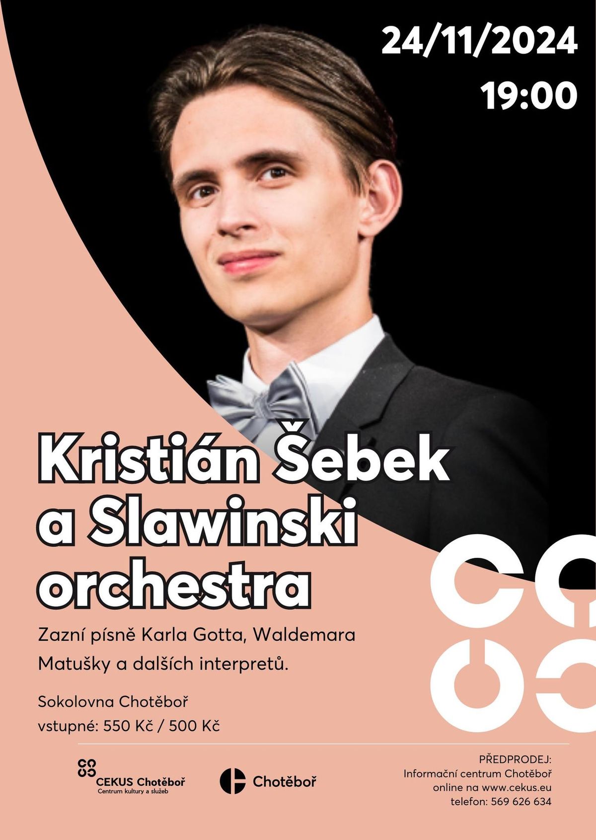 Kristi\u00e1n \u0160EBEK a Slavinski orchestra    