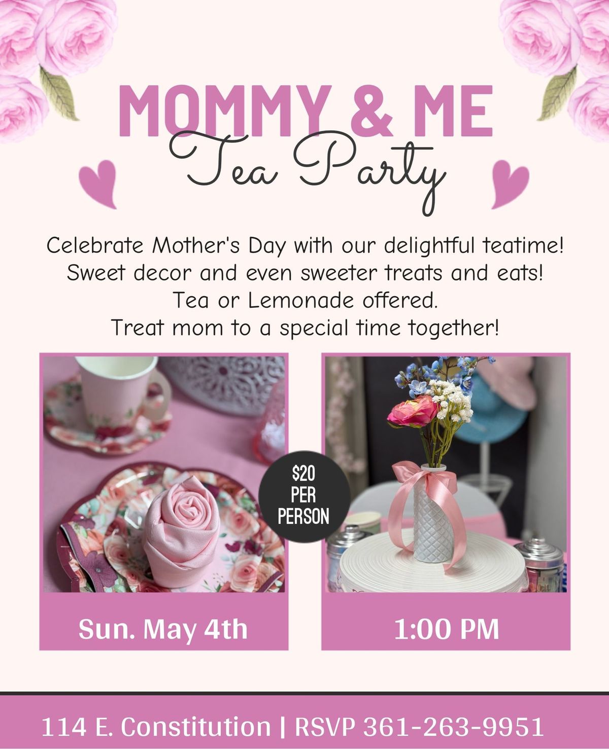 Mommy & Me Tea Party