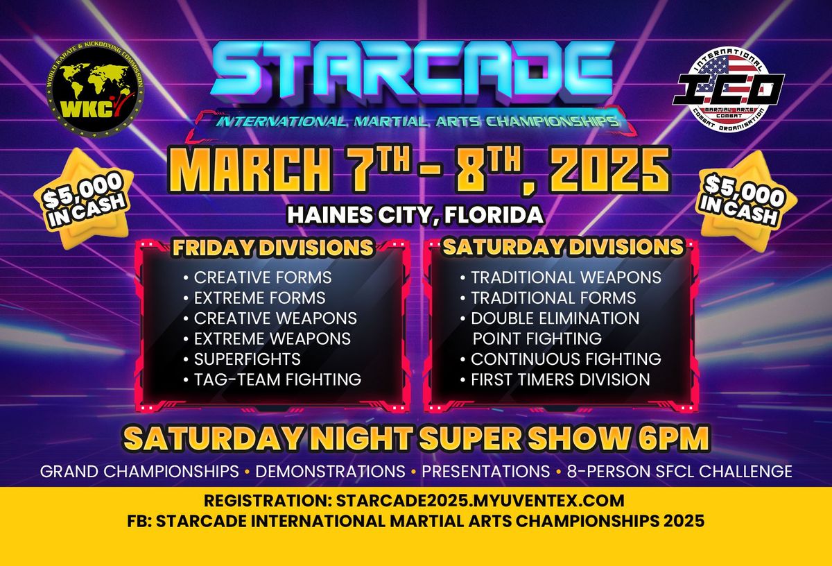 Starcade International Martial Arts Championships 2025 