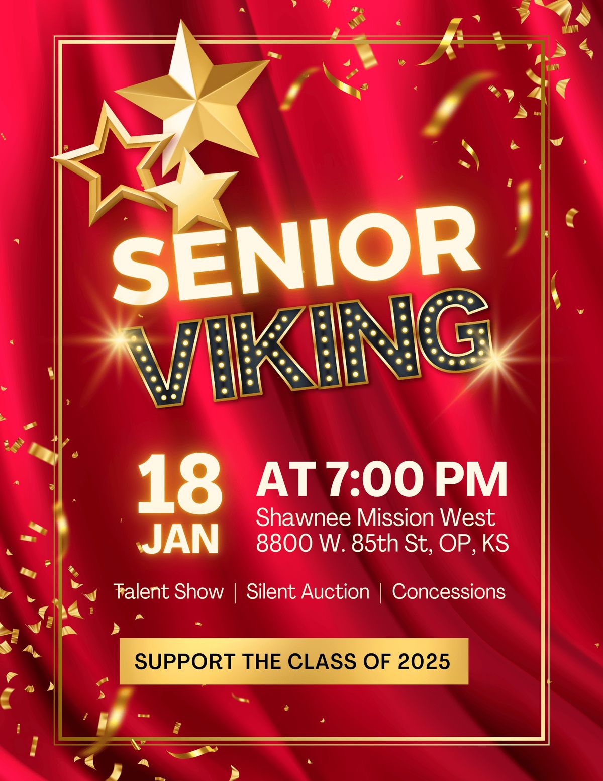 Senior Viking Contest & Silent Auction