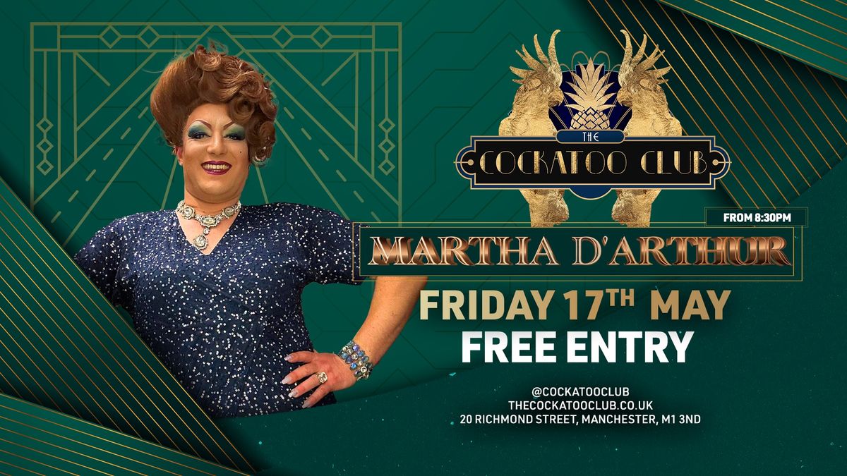 Cocktails & Cabaret with Martha D'Arthur