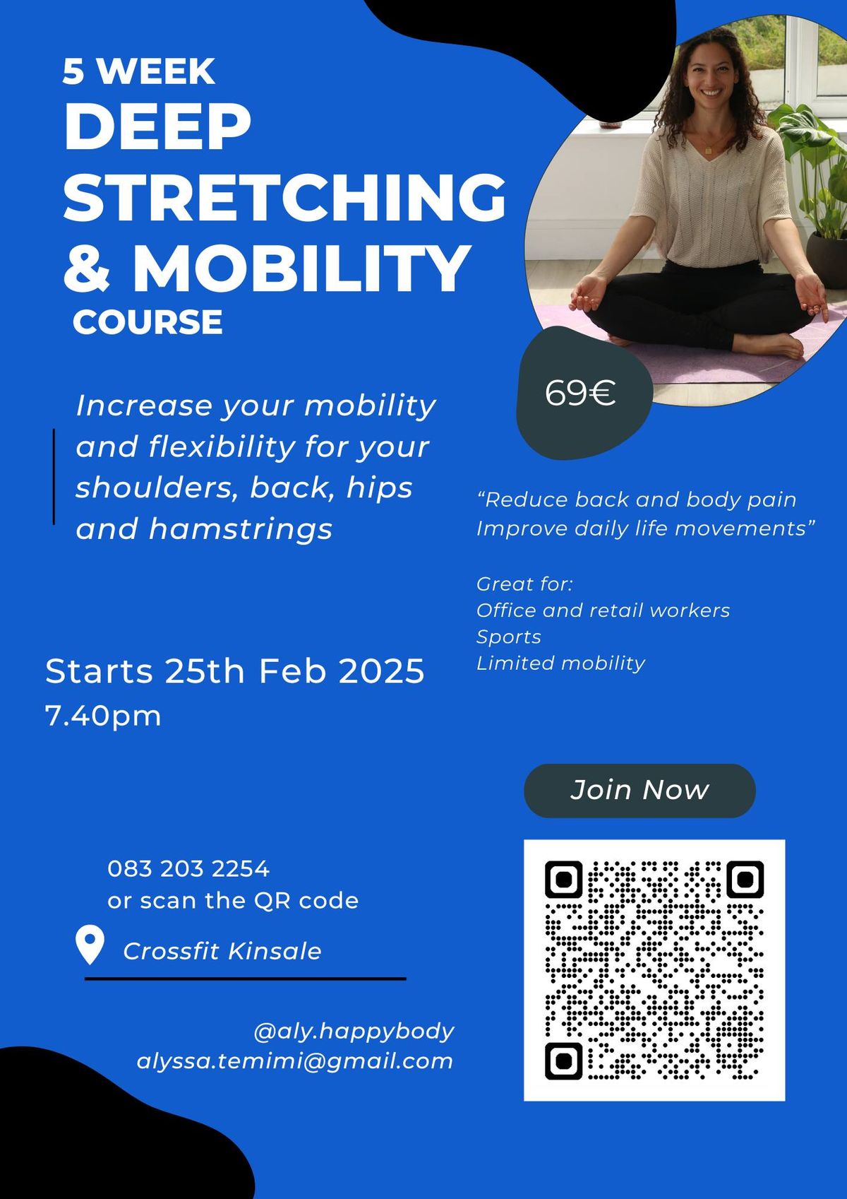 KINSALE - 5 week Deep Stretching & Mobility programme