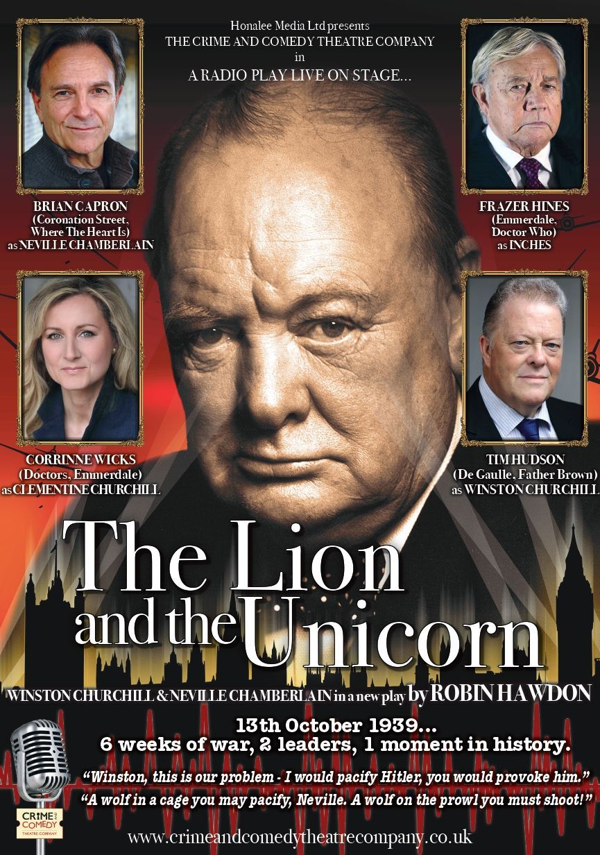 "The Lion And The Unicorn" starring TV's Brian Capron, Corrinne Wicks, Frazer Hines & Tim Hudson