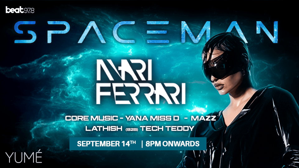 Spaceman Techno Festival: Feat. MARI FERRARI Live at Yum\u00e9, Dubai