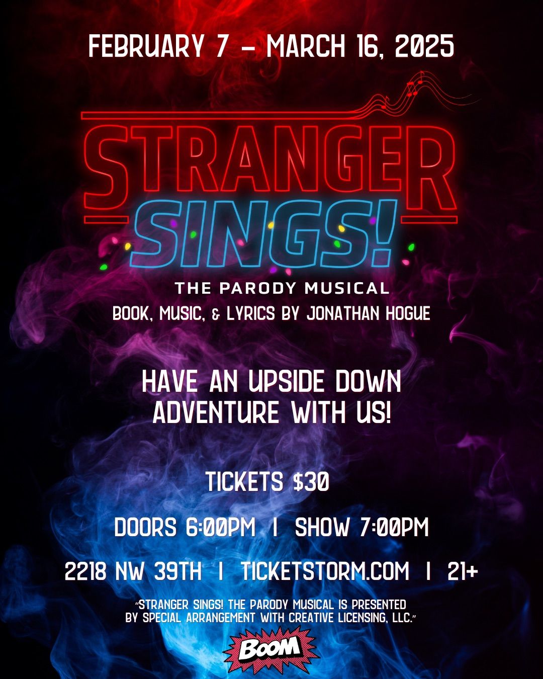 Stranger Sings! The Parody Musical