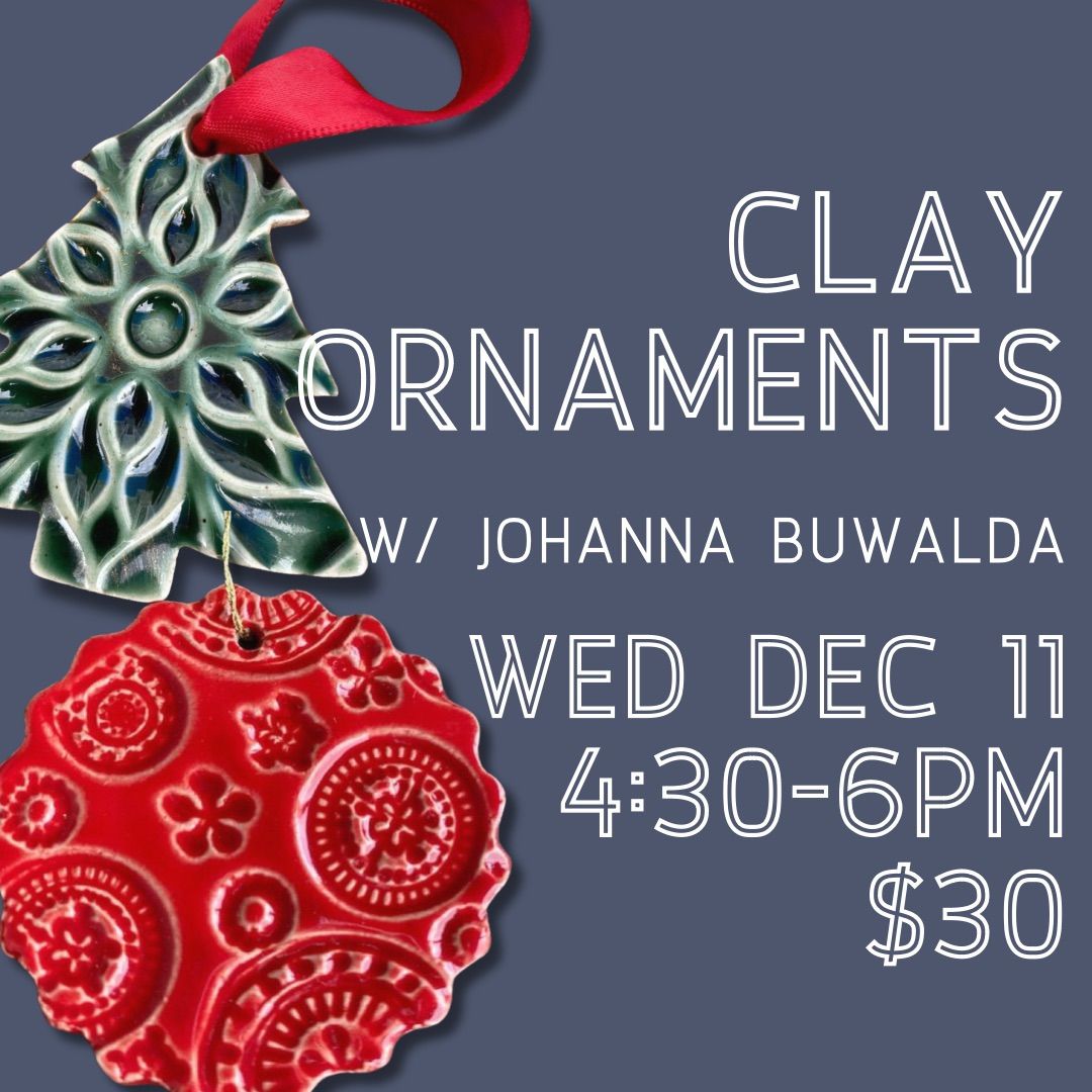 Clay Ornaments 