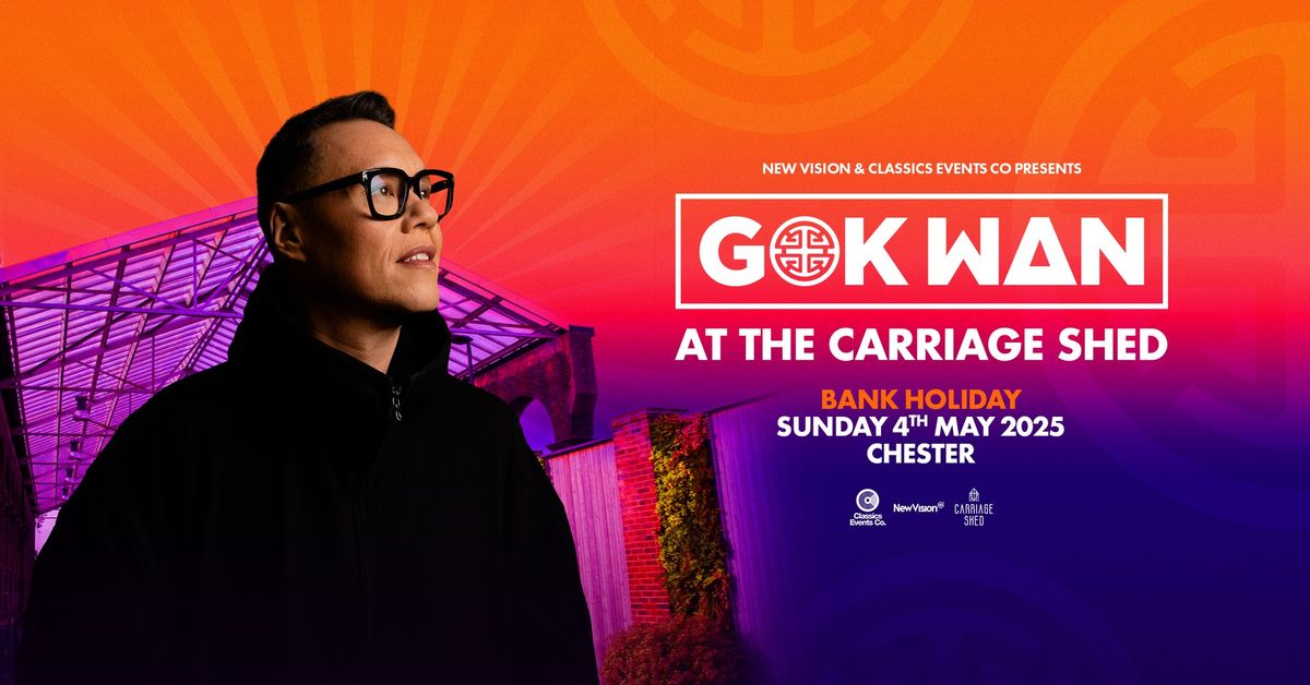 Gok Wan at Carriage Shed 