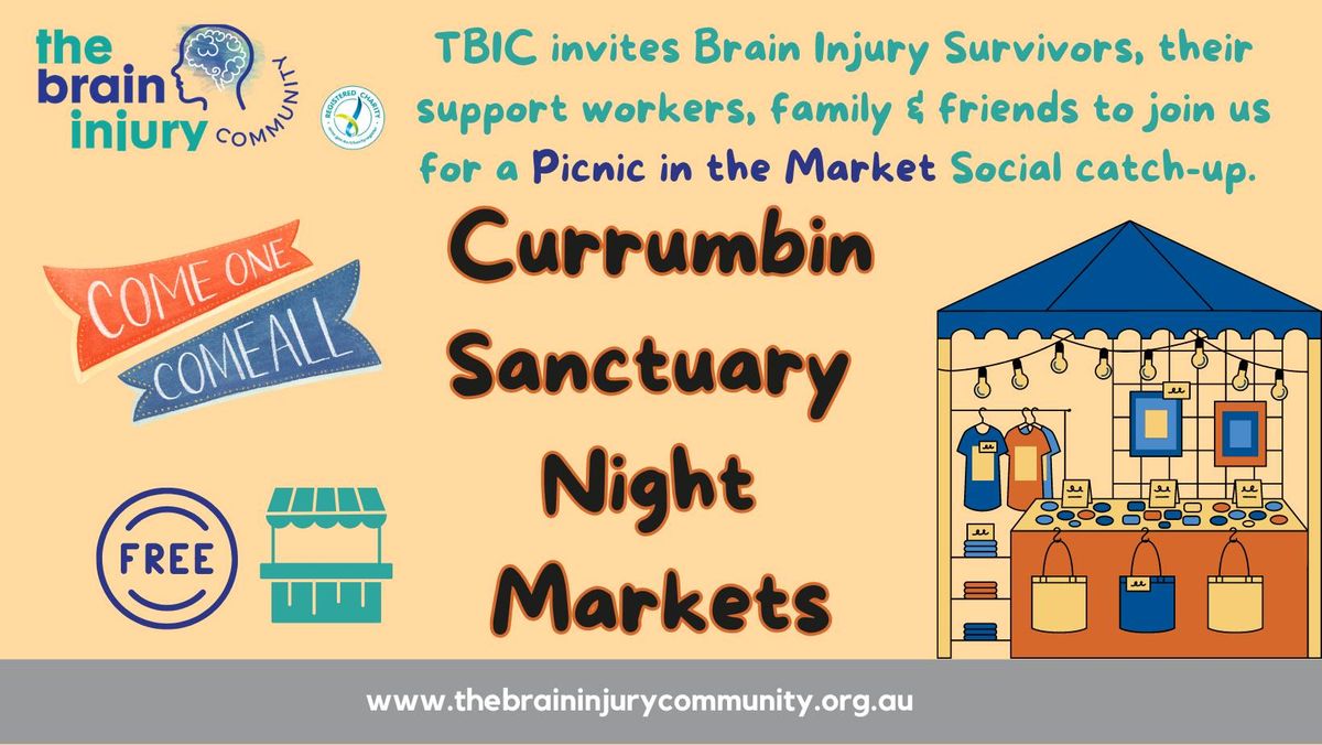 FREE EVENT - TBIC Market Stall at the Sanctuary Night Markets, Currumbin QLD