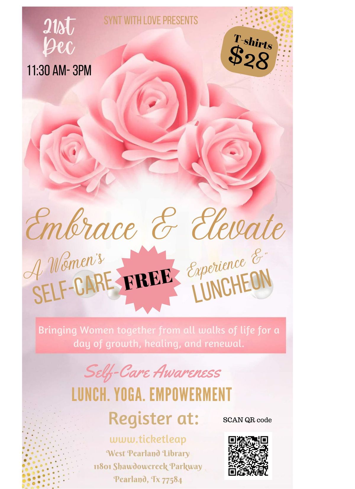 Embrace & Elevate Women's Self-Care Luncheon 