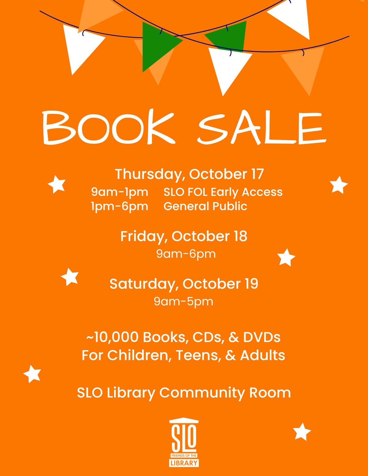 SLO Friends of the Library Book Sale