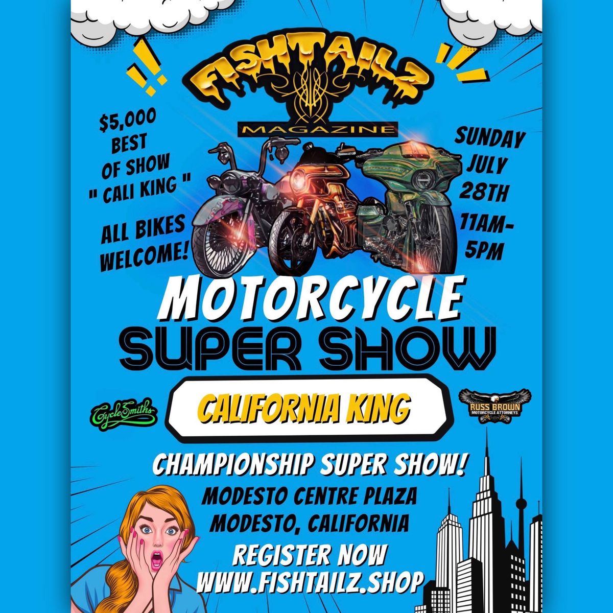 Fishtailz Motorcycle Super Show (Northern California\u2019s Biggest motorcycle show)