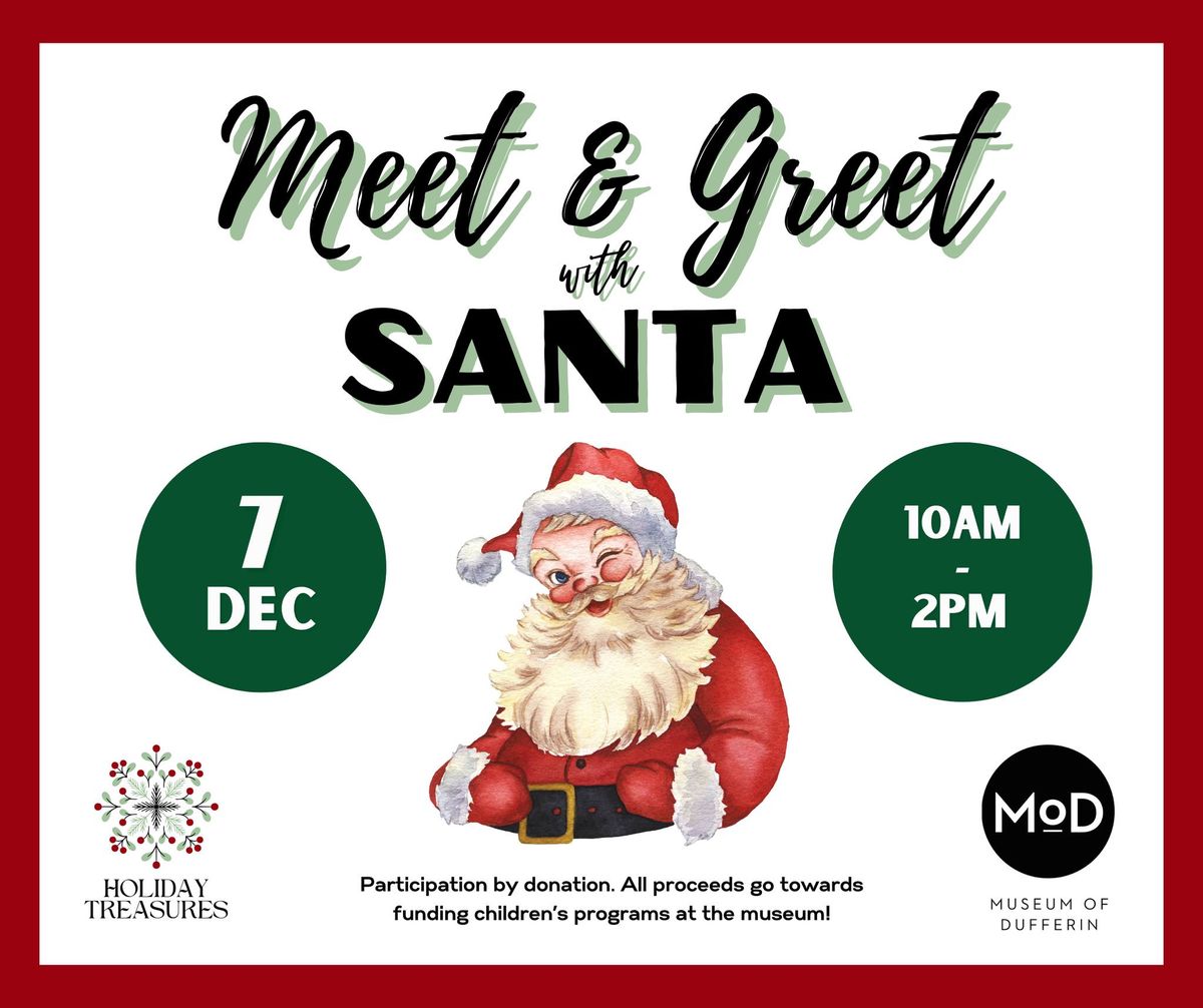 Meet & Greet with Santa