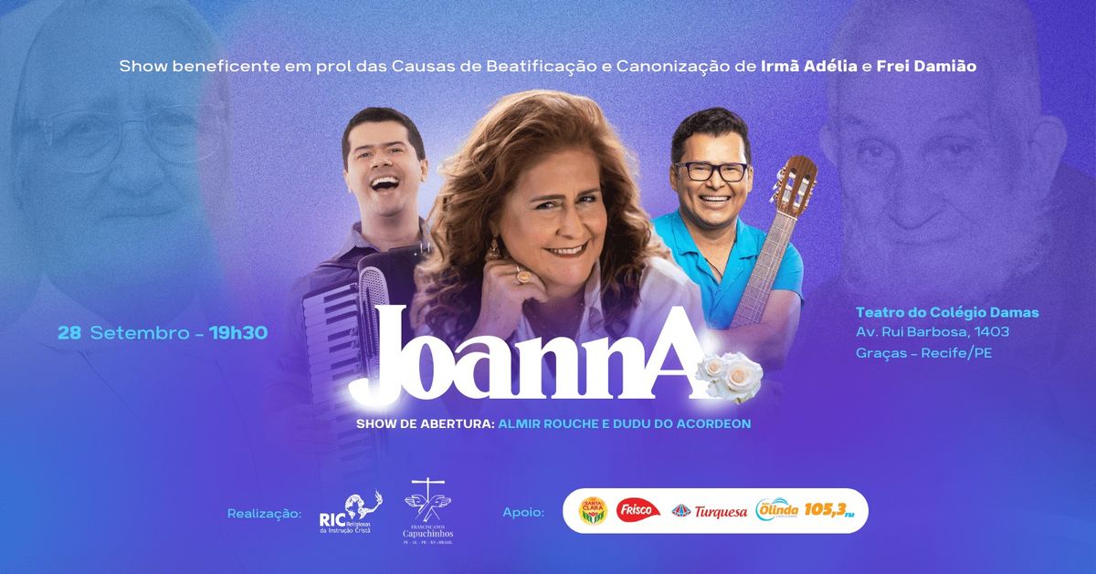 Show Cantora Joanna no Recife