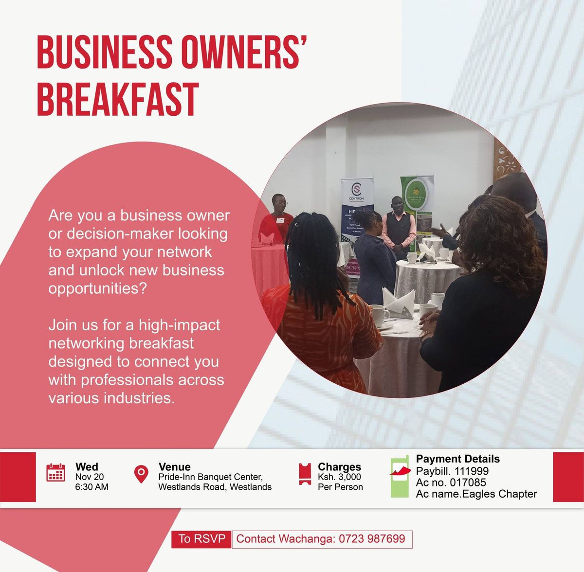 Business Owners' Breakfast Meeting