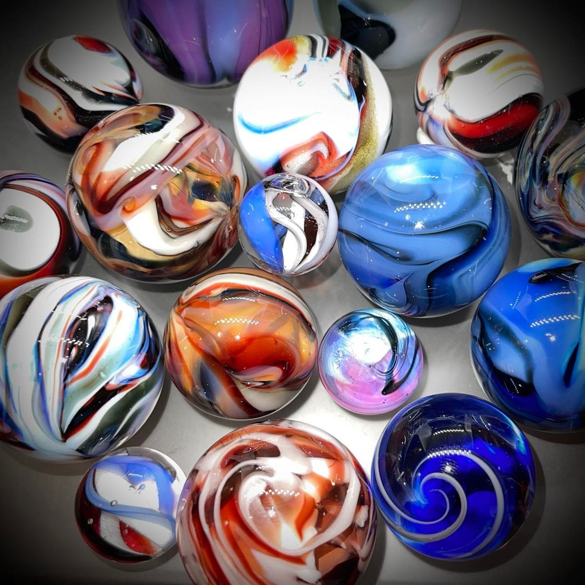 Blown Glass (Lampwork) Marble Making Experience with Mike Hurst