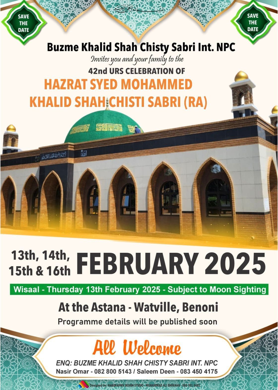 Urs of Hazrat Syed Mohammed Khalid Shah Chisti Sabri (RA)