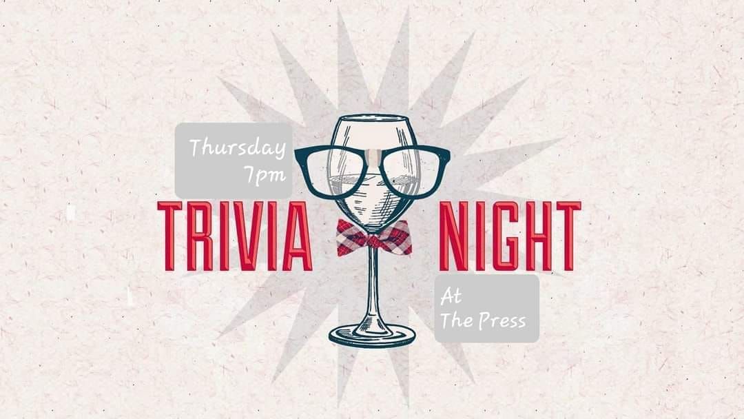 TRIVIA Night at The Press!