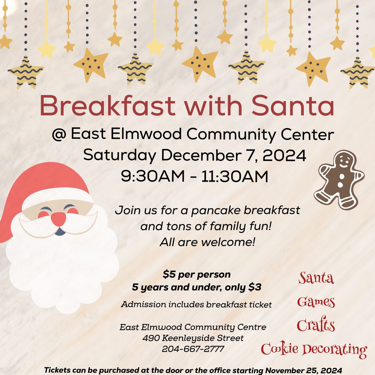 Breakfast with Santa  2024