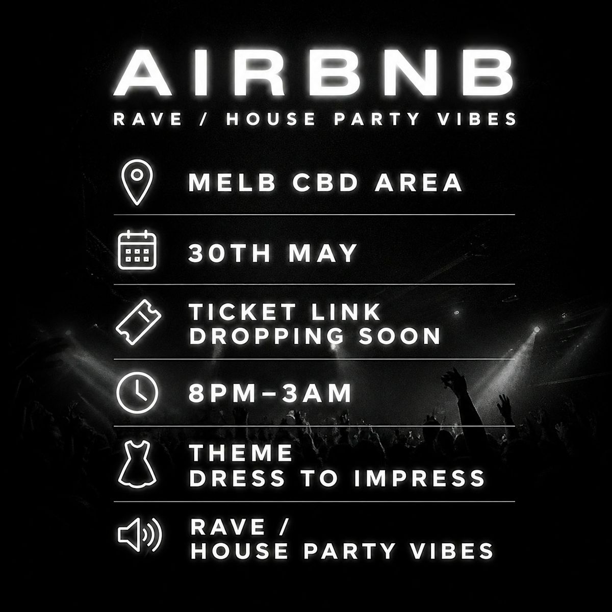 AirBnb Rave\/House Party