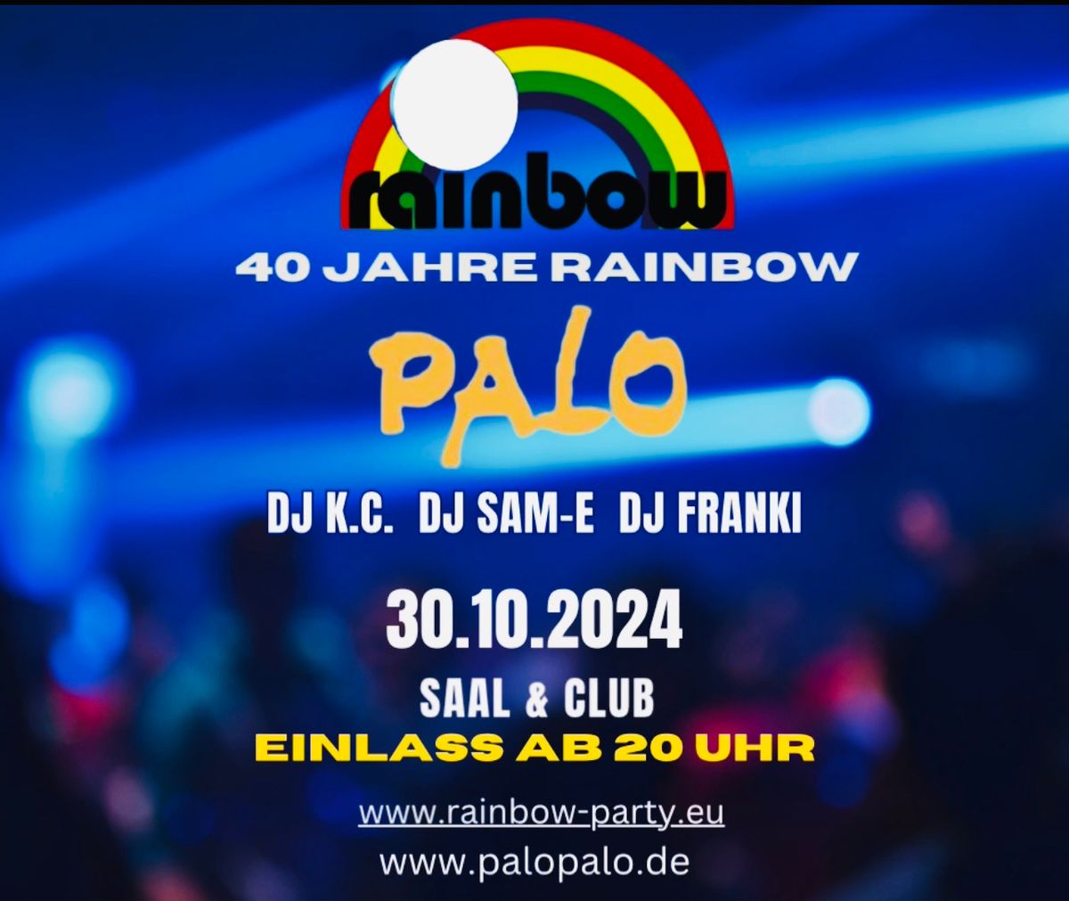 40 Jahre \ud83e\udd73 Rainbow \/  36 Jahre \ud83e\udd73 Palo 