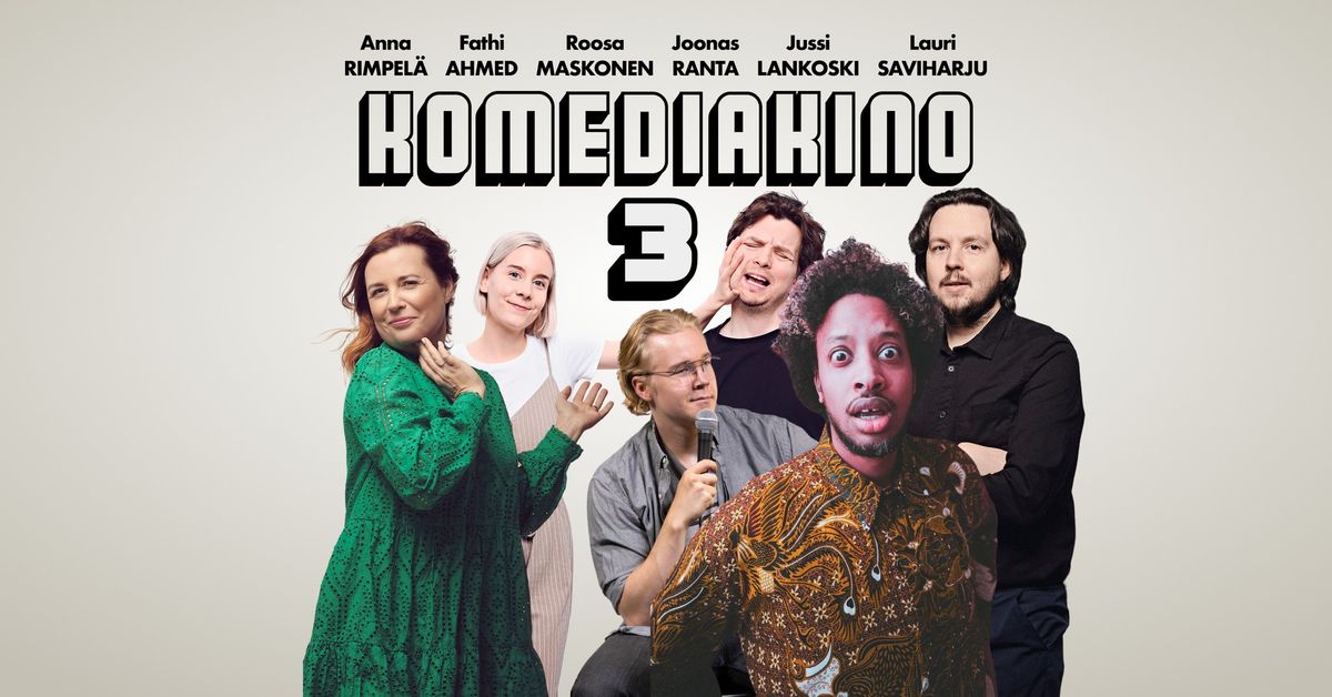 Stand up: Komediakino III (Kino Juha, Nurmij\u00e4rvi)