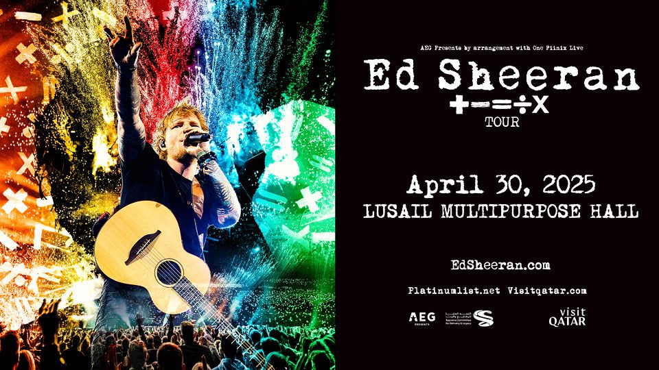 Ed Sheeran: +-=\u00f7x Tour 2025 Pre-Registration