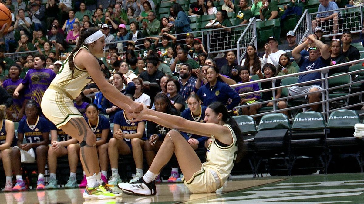 Parking UC Irvine Anteaters at Hawaii Womens Basketball