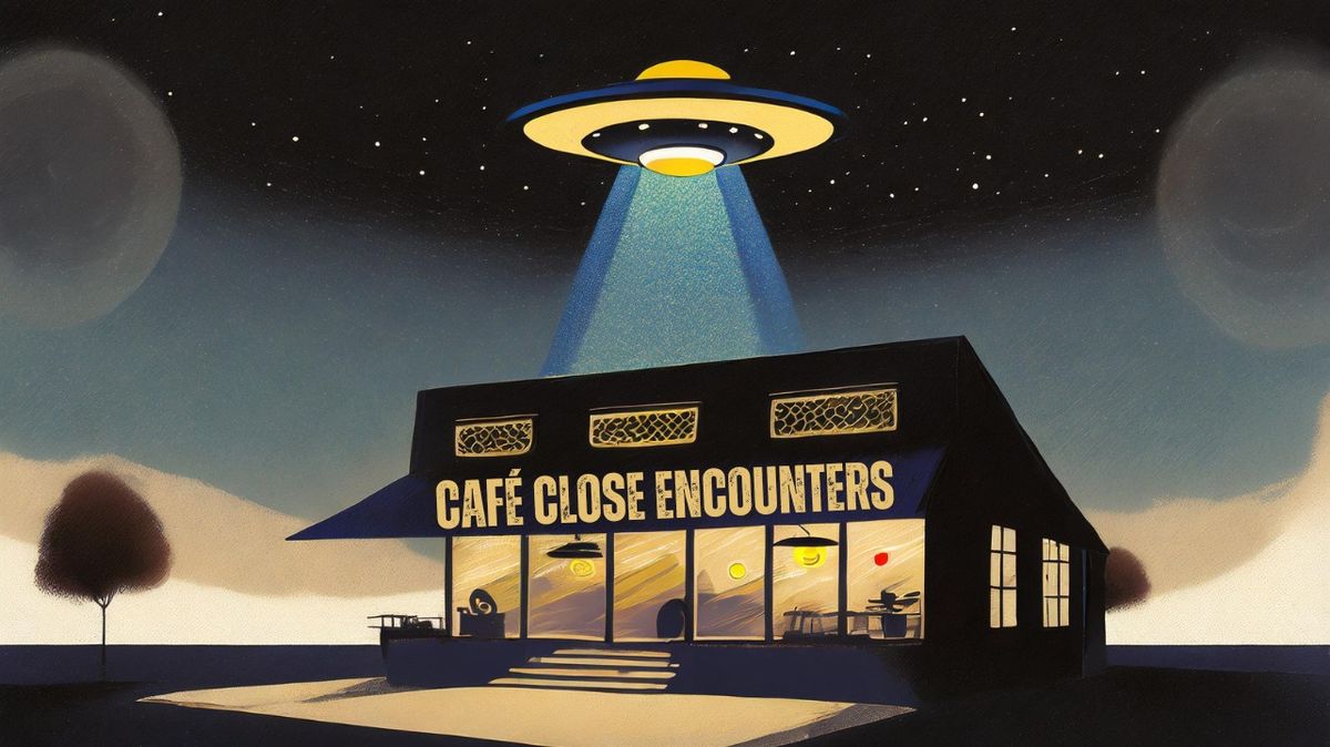 Caf\u00e9 Close Encounters: Let's discuss the latest UFO news