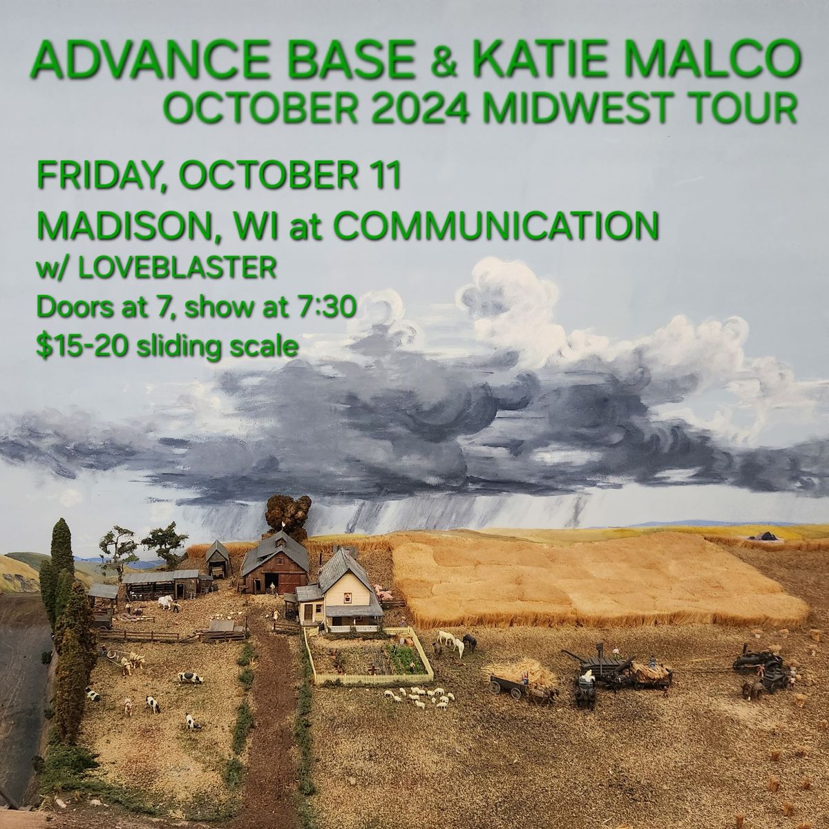 Advance Base \/\/ Katie Malco \/\/ Loveblaster @ Communication