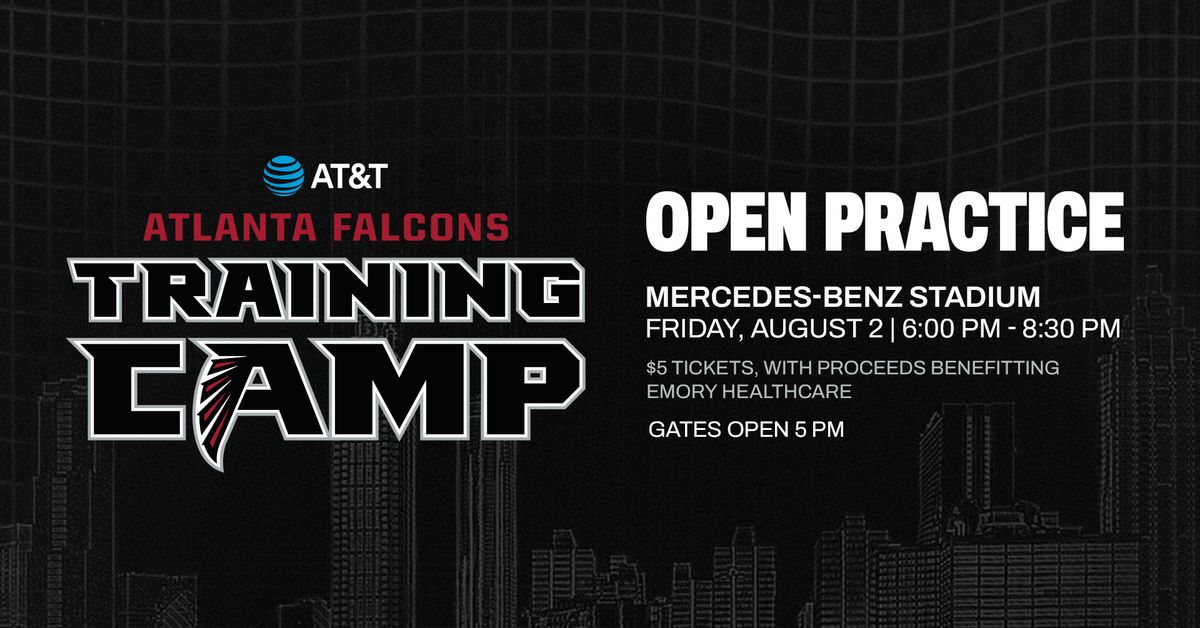 Atlanta Falcons Training Camp Open Practice - Mercedes-Benz Stadium