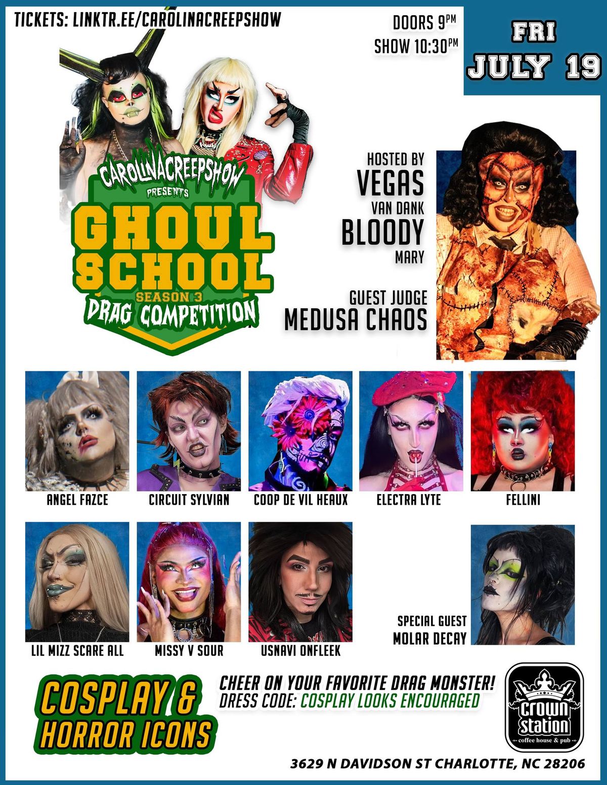 Ghoul School: Drag Competition [COSPLAY CHALLENGE]