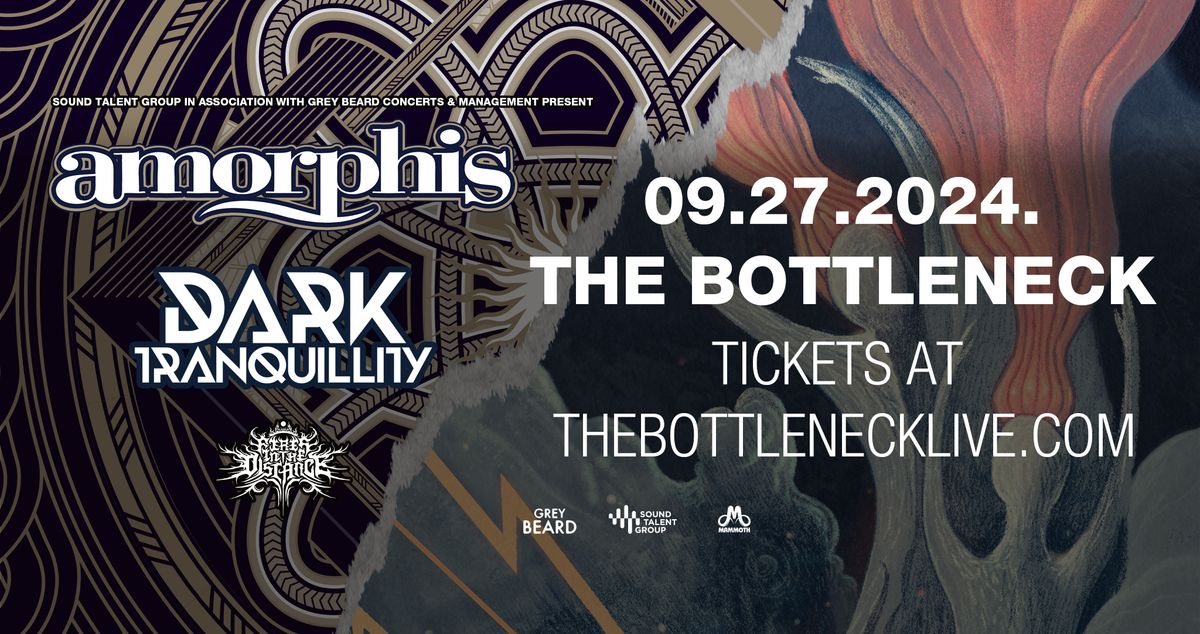 Dark Tranquility & Amorphis at The Bottleneck