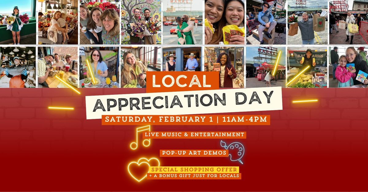 LOCAL Appreciation Day at Pike Place Market