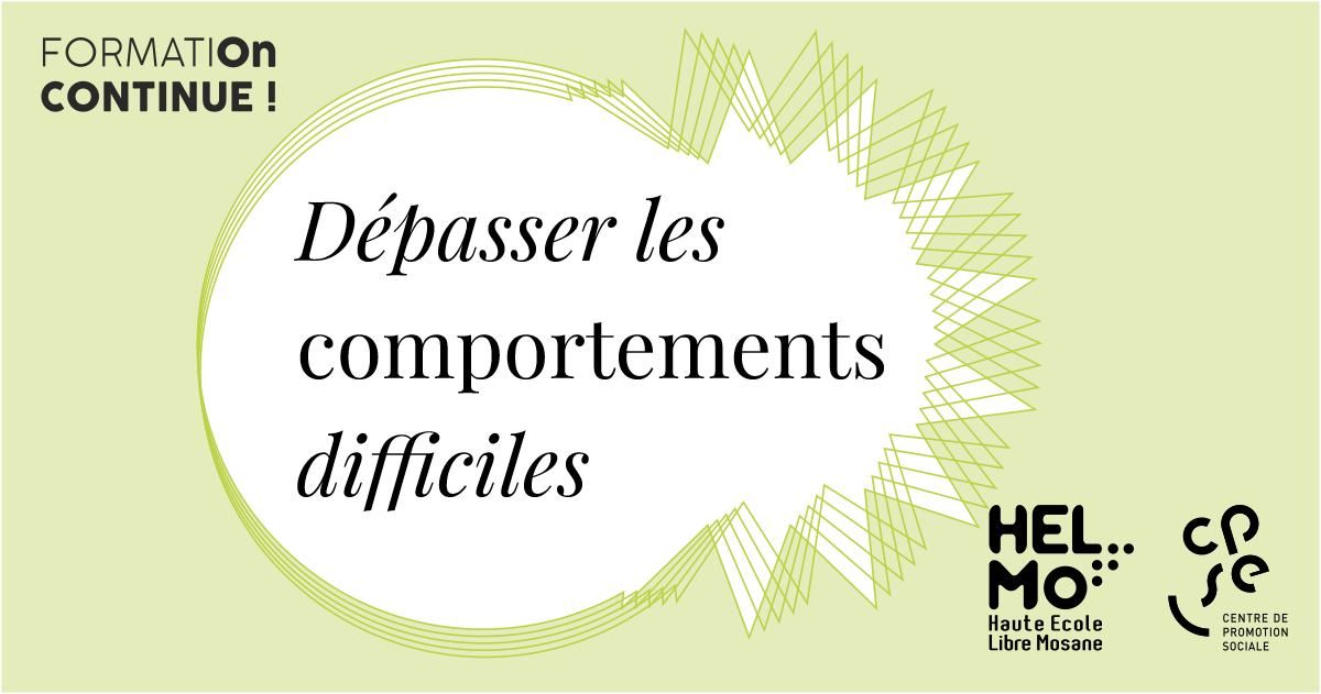 FormatiOn Continue : Depasser les comportements difficiles