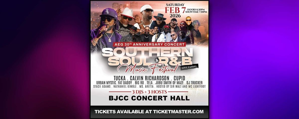 Southern Soul and R&B Music Fest: Tucka  Calvin Richardson  Cupid & Urban Mystic