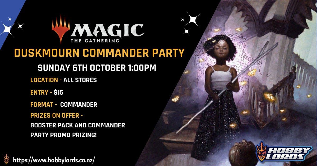 Magic the Gathering - Duskmourn Commander Party!