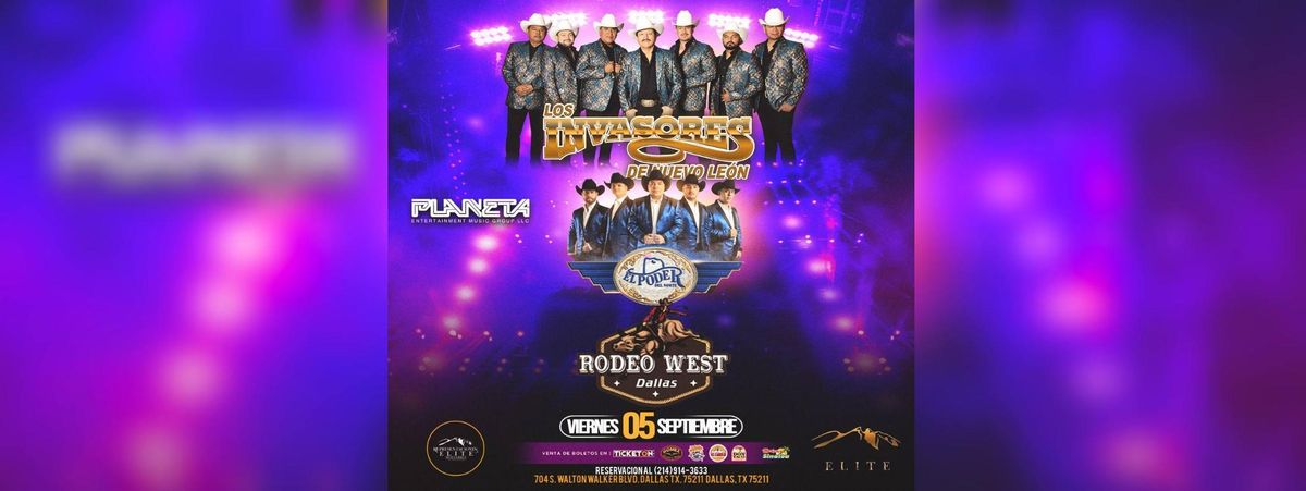 LOS INVASORES DE NUEVO LEON & EL PODER DEL NORTE in Dallas