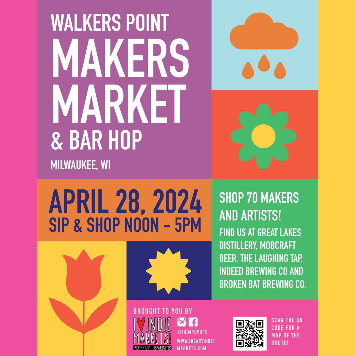 Walkers Point Makers Market & Bar Hop hosted by @ihimpopups